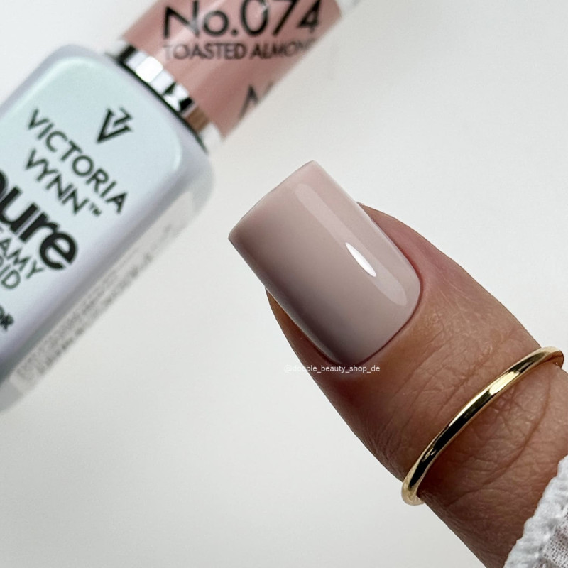 074 Toasted Almond — Gel polish Pure Creamy 8ml VICTORIA VYNN