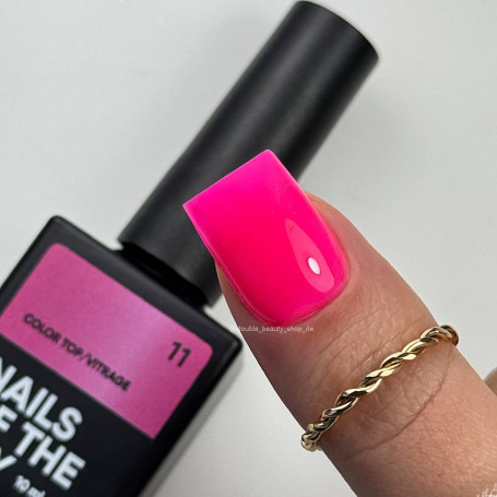 11 Vitrage Top - Top Coat (No Wipe) 10ml NAILS OF THE DAY
