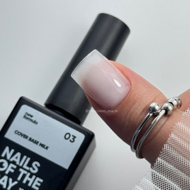 03 MILK - Cover Base Coat 10ml NAILS OF THE DAY 2