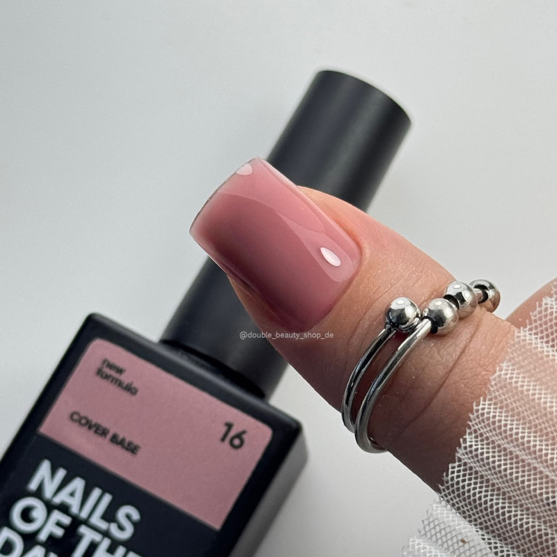 16 Cover Base Coat 10ml NAILS OF THE DAY-Online-Shop-Double Beauty Shop