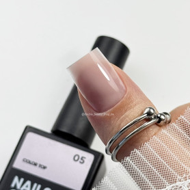 05 COLOR TOP - Cover Top Coat (No Wipe) 10ml NAILS OF THE... 2