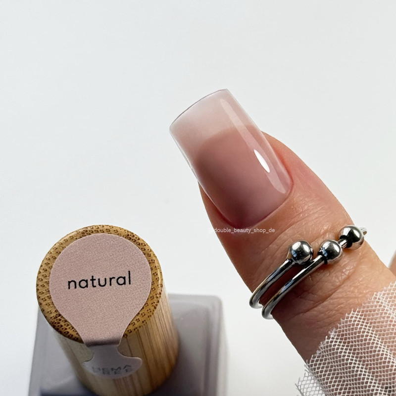 NATURAL - OHNE HEMA UV Nagellack 7ml ECLAIR-UV NAGELLACKE-Double Beauty Shop