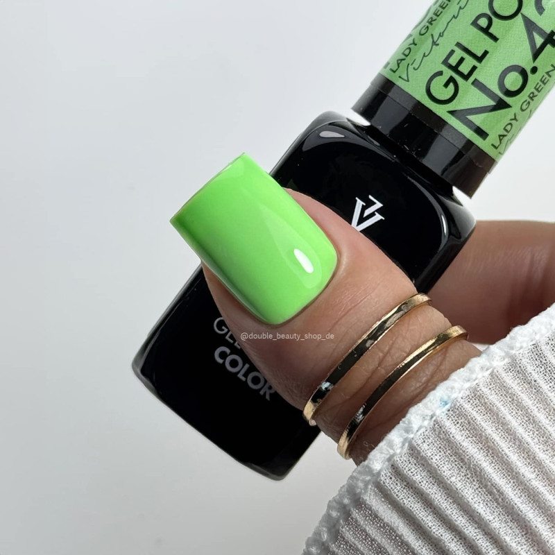 421 Lady Green - Gel polish 8ml VICTORIA VYNN-Online-Shop-Double Beauty Shop