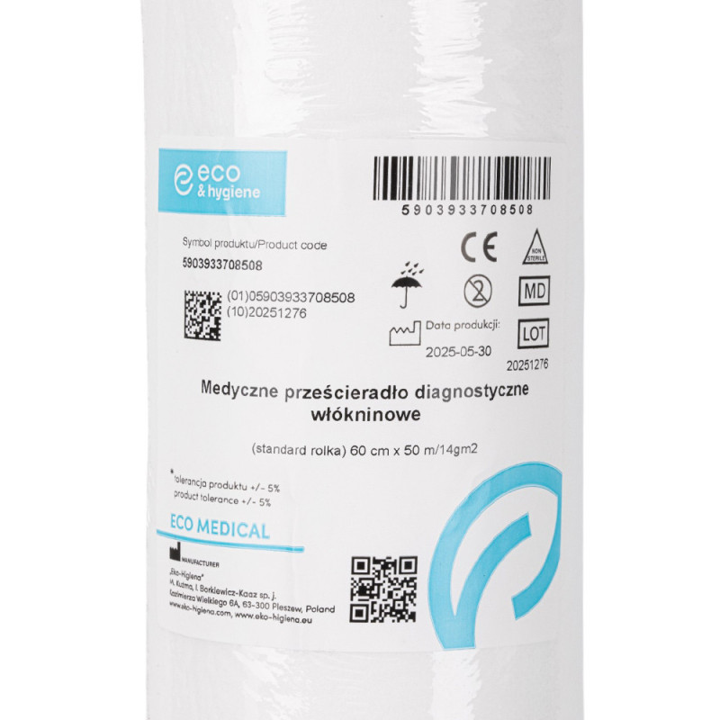 Vlies Einweg-Liegenauflage 50m weiß-Einwegartikel-Double Beauty Shop