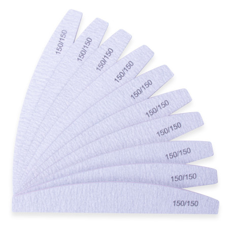 Feile Halbmond 150/150 ZEBRA 1 Stück MOLLYLAC