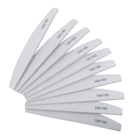 Feile Halbmond 180/180 ZEBRA 1 Stück MOLLYLAC