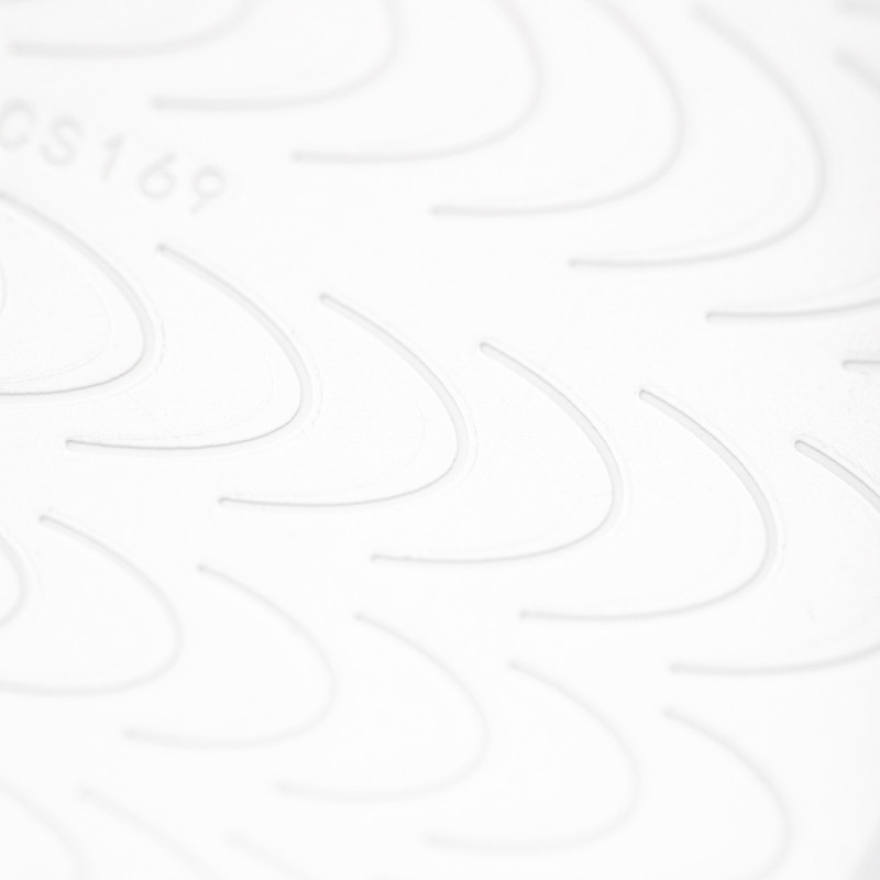 WHITE - FRENCH FOIL Aufkleber-SLIDERS-Double Beauty Shop