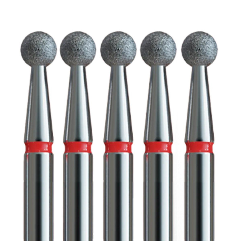 Kugel 2,5 mm Fein (5 Stück) Fräseraufsatz IQNAILS-FRÄSER-BIT-Double Beauty Shop