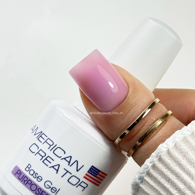 Purposeful - Base Gel (Cover Base) 15ml AMERICAN CREATOR-AMERICAN CREATOR-Double Beauty Shop