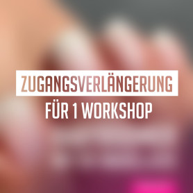 ZUGANGSVERLÄNGERUNG FÜR 1 WORKSHOP