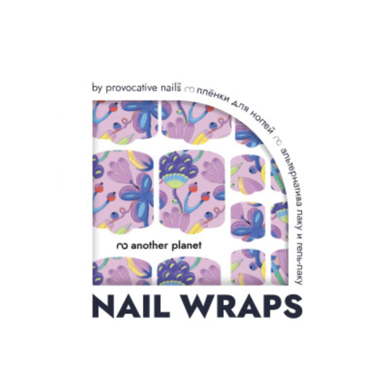 Nagelfolie Another Planet - PEDIKÜRE Nail Wraps by Provocative Nails-NAIL WRAPS SELBSTKLEBEND-Double Beauty Shop
