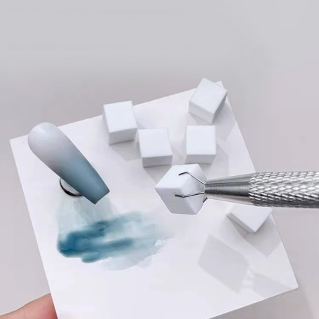 Ombre Set: 50 Mini-Sponges + 1 Applikator