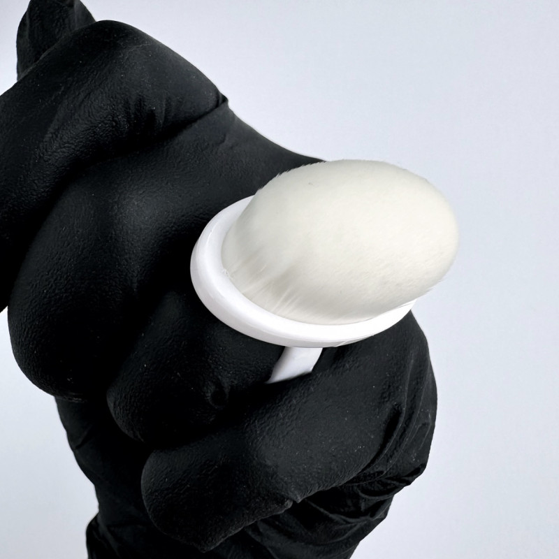White - STAUBPINSEL Ringform-STAUBPINSEL UND ANDERE-Double Beauty Shop