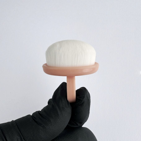 SET 3 st. - STAUBPINSEL Ringform (Black, Rose, White)