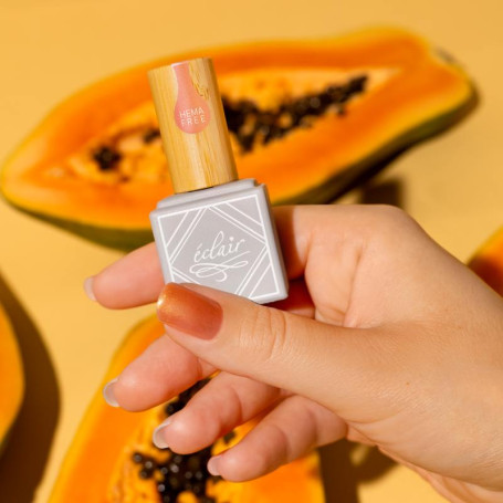 PAPAYA - OHNE HEMA UV Nagellack 7ml ECLAIR