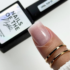 02 Opal - Top Coat (No Wipe, No UV) 10ml NAILS OF THE DAY 2
