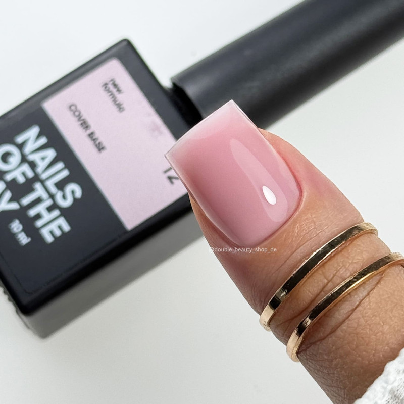 12 Cover Base Coat 10ml NAILS OF THE DAY-Online-Shop-Double Beauty Shop