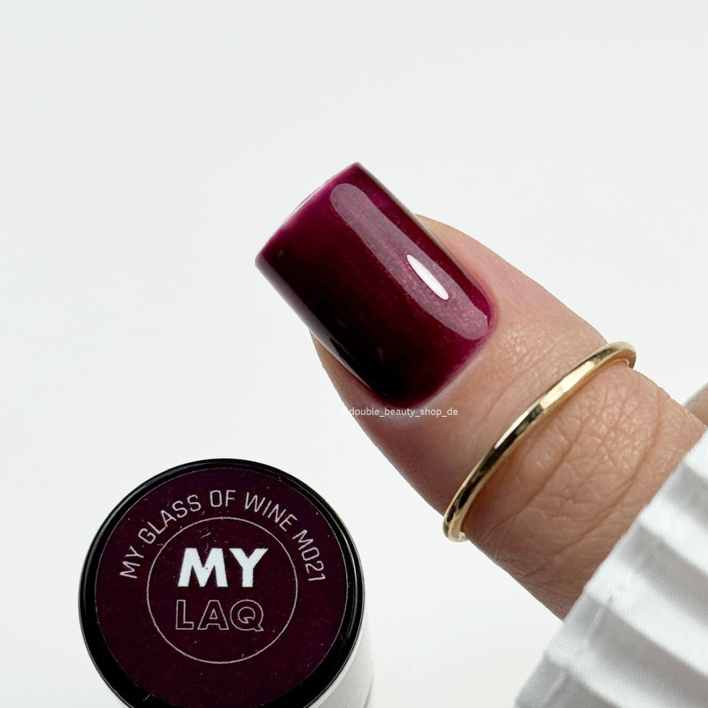 GLASS OF WINE - UV Nagellack 5 ml MYLAQ-UV NAGELLACKE-Double Beauty Shop