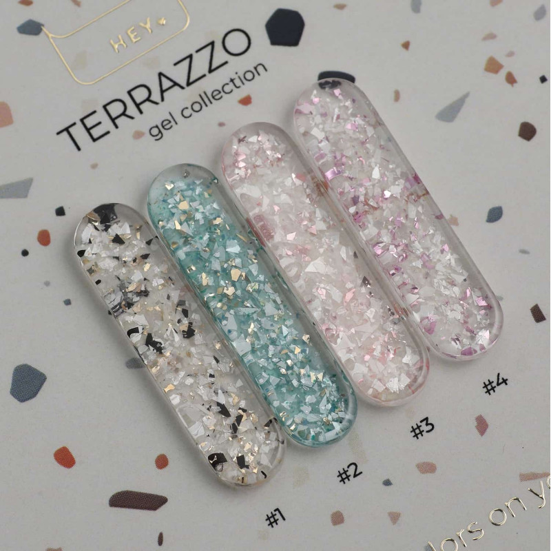 04 - Terrazzo Art Gel 5g HEYLOVE-HEYLOVE-Double Beauty Shop