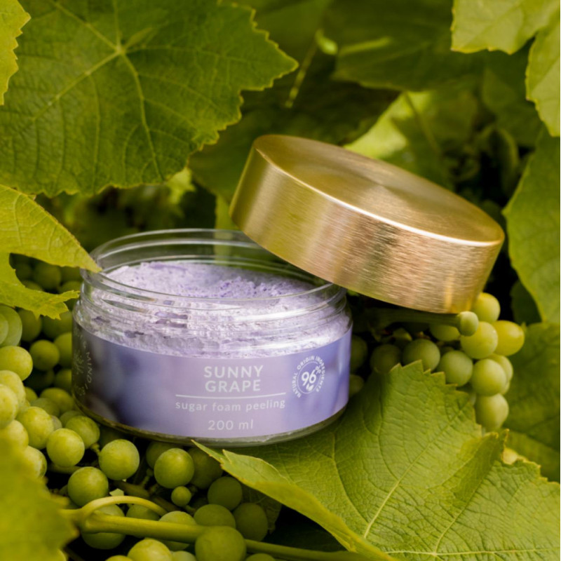 Sunny Grape - Sugar Foam Peeling 200ml ECLAIR-KÖRPER-Double Beauty Shop