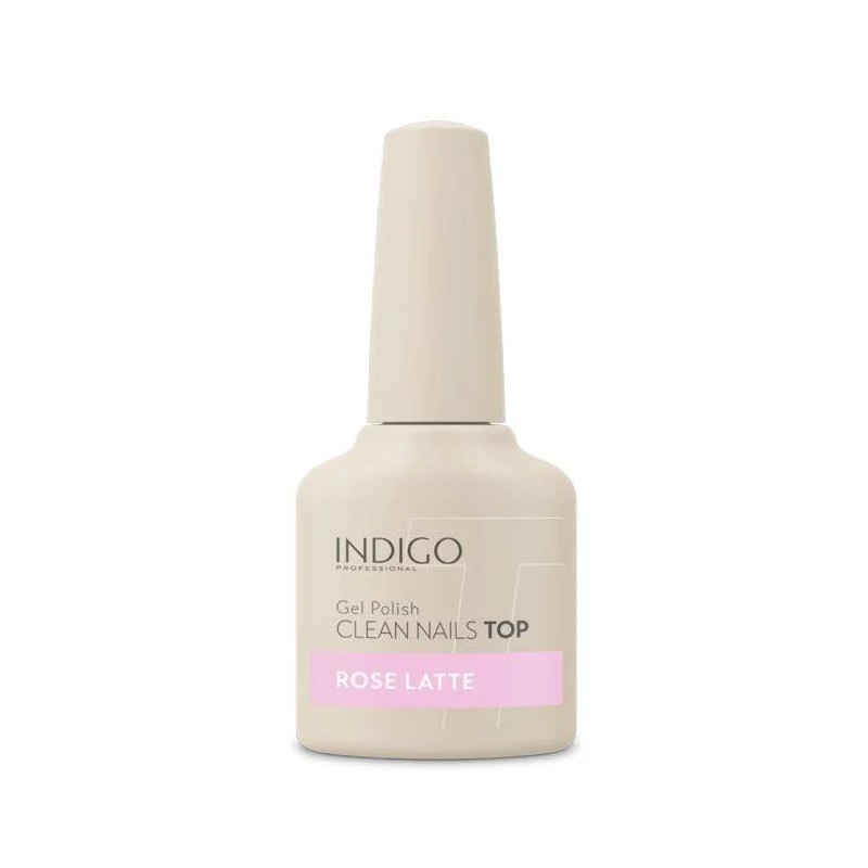 Rose Latte - Clean Nails TOP COAT (No Wipe) 7ml-Top-Double Beauty Shop