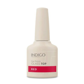 Red - GLASS TOP COAT (No Wipe) 7ml