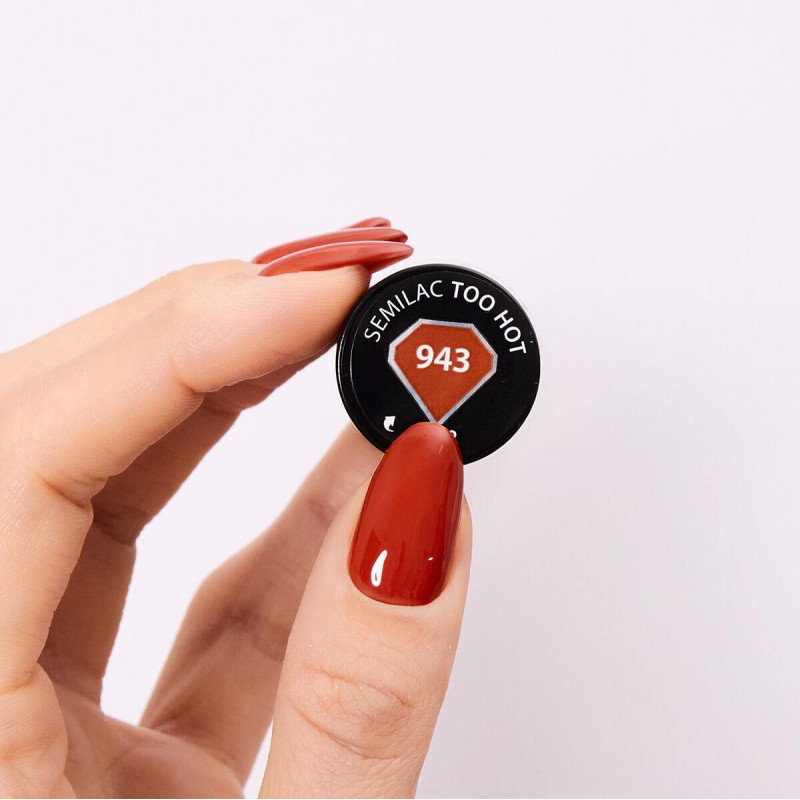 943 Too Hot - UV Nagellack 7ml Semilac-Alle Farben SEMILAC-Double Beauty Shop
