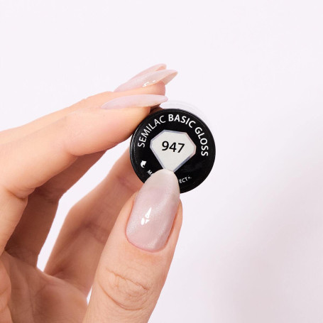 947 Basic Gloss - Cat Eye UV Nagellack 7ml Semilac