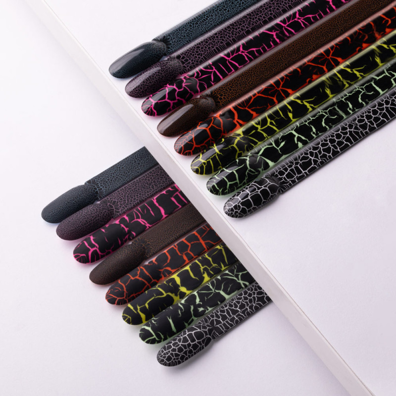 158 Black - Crackle Gel Polish OHNE HEMA 8ml MOLLY Nails-Online-Shop-Double Beauty Shop