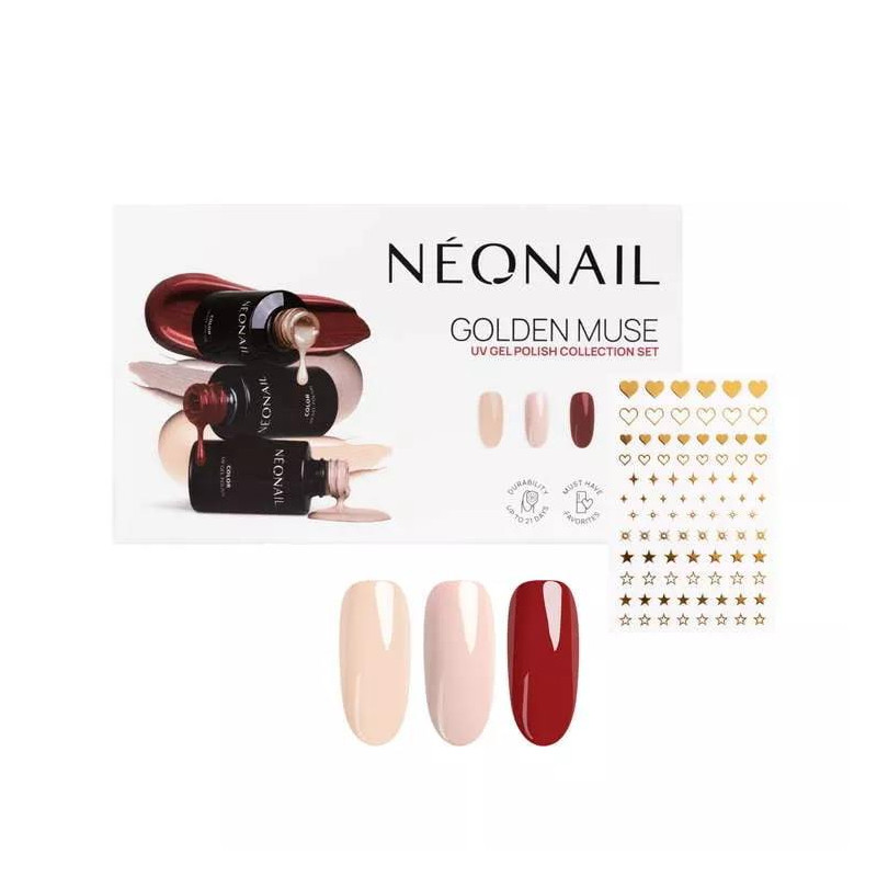Golden Muse - Collection Set (3 x 3ml) Neonail-ALLE FARBEN NEONAIL-Double Beauty Shop