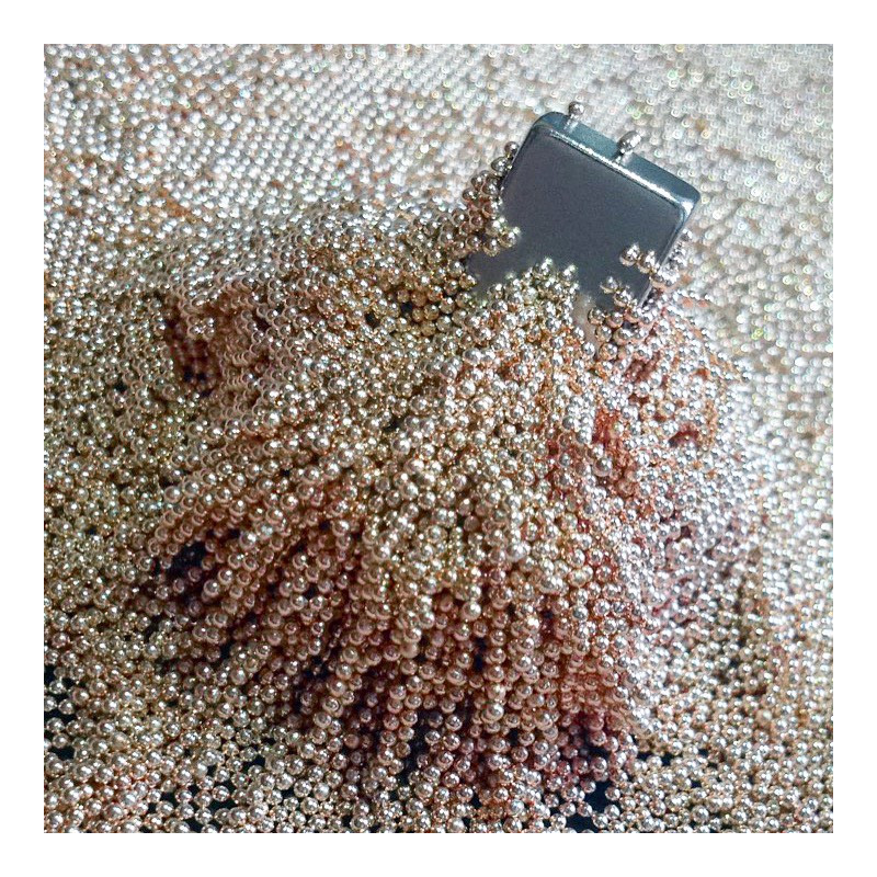 Champagne - METALLPERLEN (1mm) ZooNail-Metallperlen-Double Beauty Shop