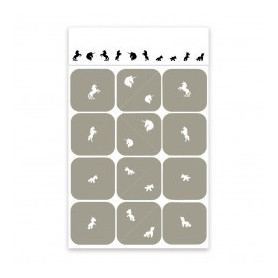 AIR 14 Airbrush-Vorlage