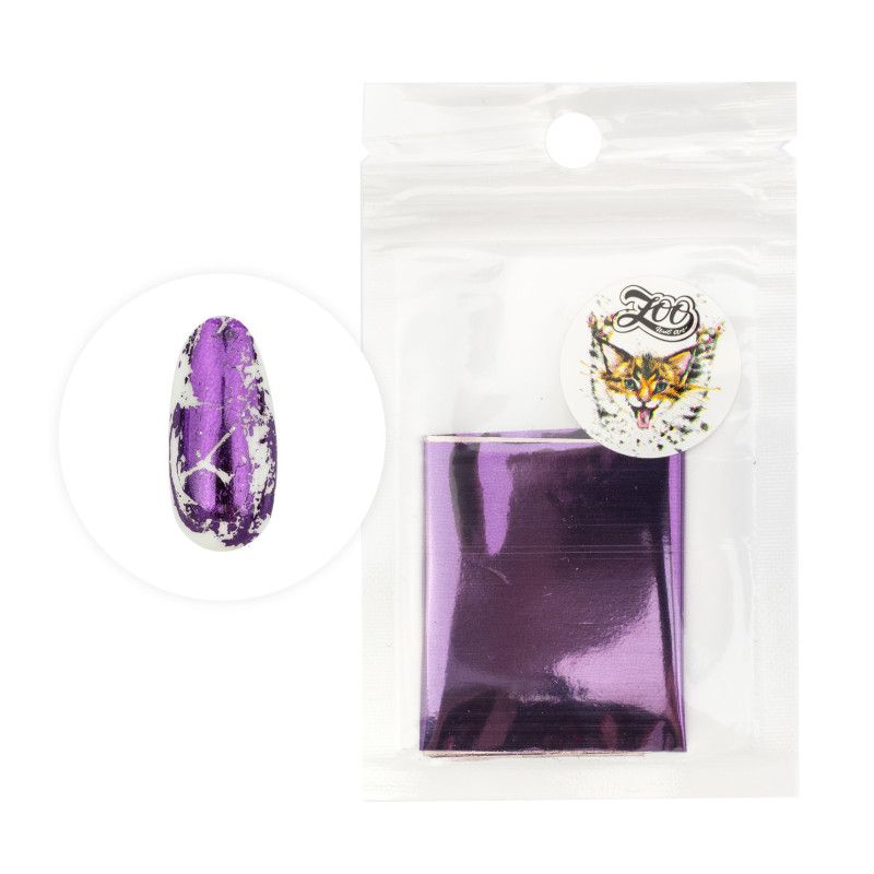 LILA - Nailart Folie ZooNail