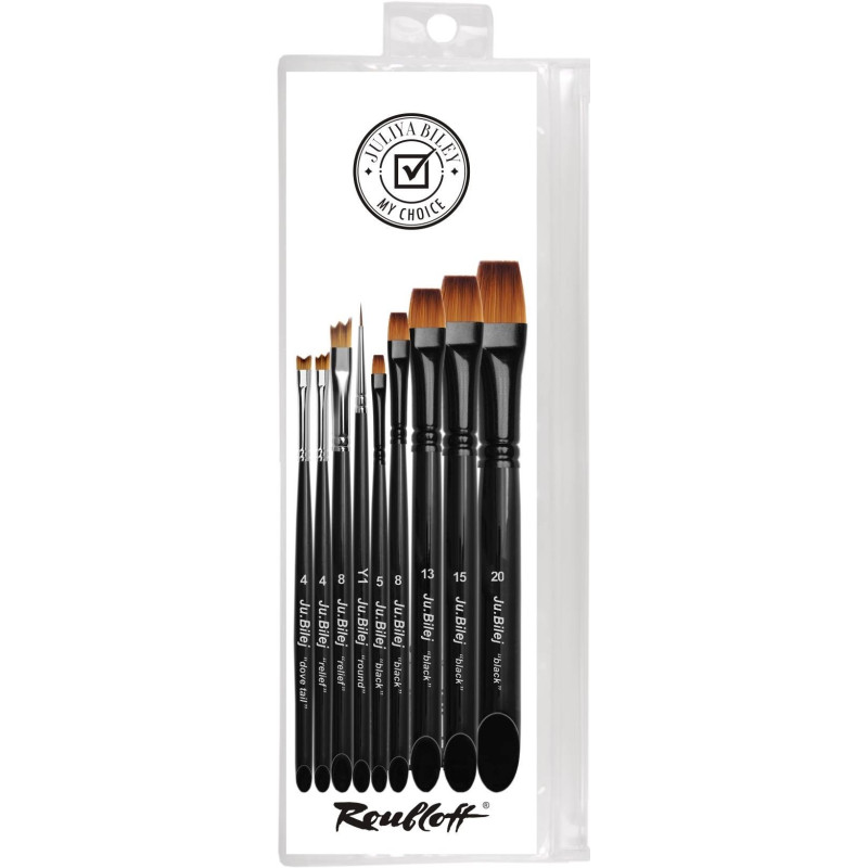 Pinselset N13  "PROFI" ROUBLOFF von Ju. Bilej