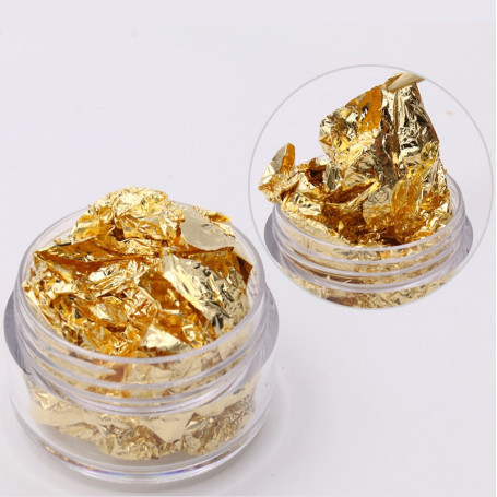 PIGMENT FLAKES GOLD IBDI