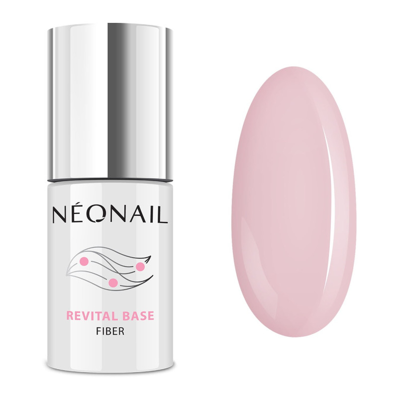 CREAMY SPLASH - REVITAL BASE COAT Fiber 7,2 ml Neonail-Base-Double Beauty Shop